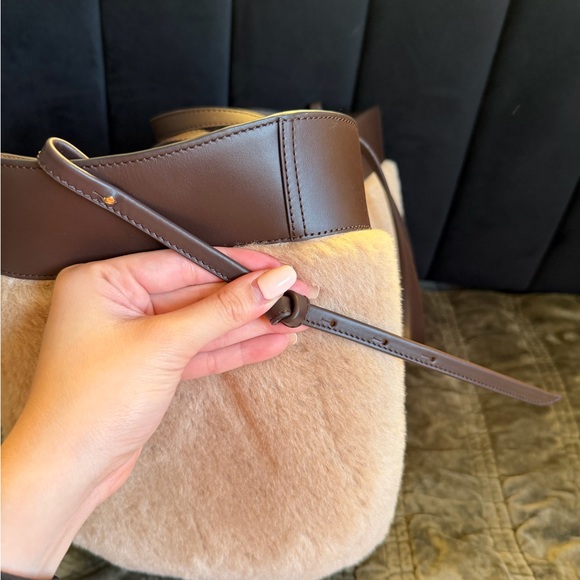 Polène Cyme Tote Bag in limited edition Alpaca - Picture 8 of 12